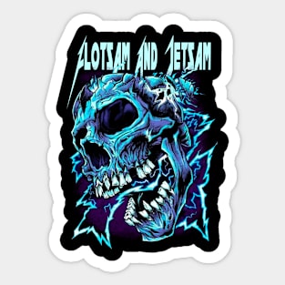 FLOTSAM AND JETSAM MERCH VTG Sticker